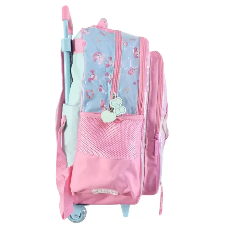 Mochila Escolar Cresko 2026 My Melody 18" con Carro Art.SR1703